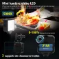Kit Vlogger SYNCO 2: Créez des Vidéos Pro avec Microphone & Lumière LED pour Smartphone!
